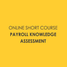 Online Short Course Payroll Knowledge Assessment