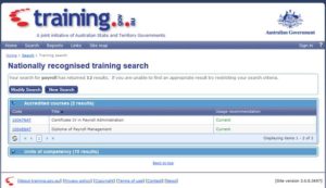 Trainingdotgov